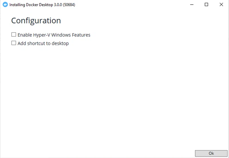 Docker Desktop Installer
