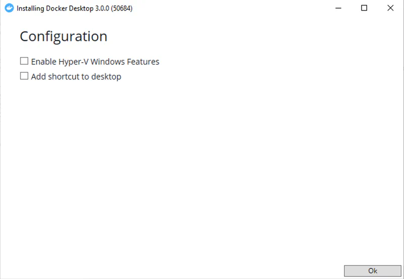 Docker Desktop Installer