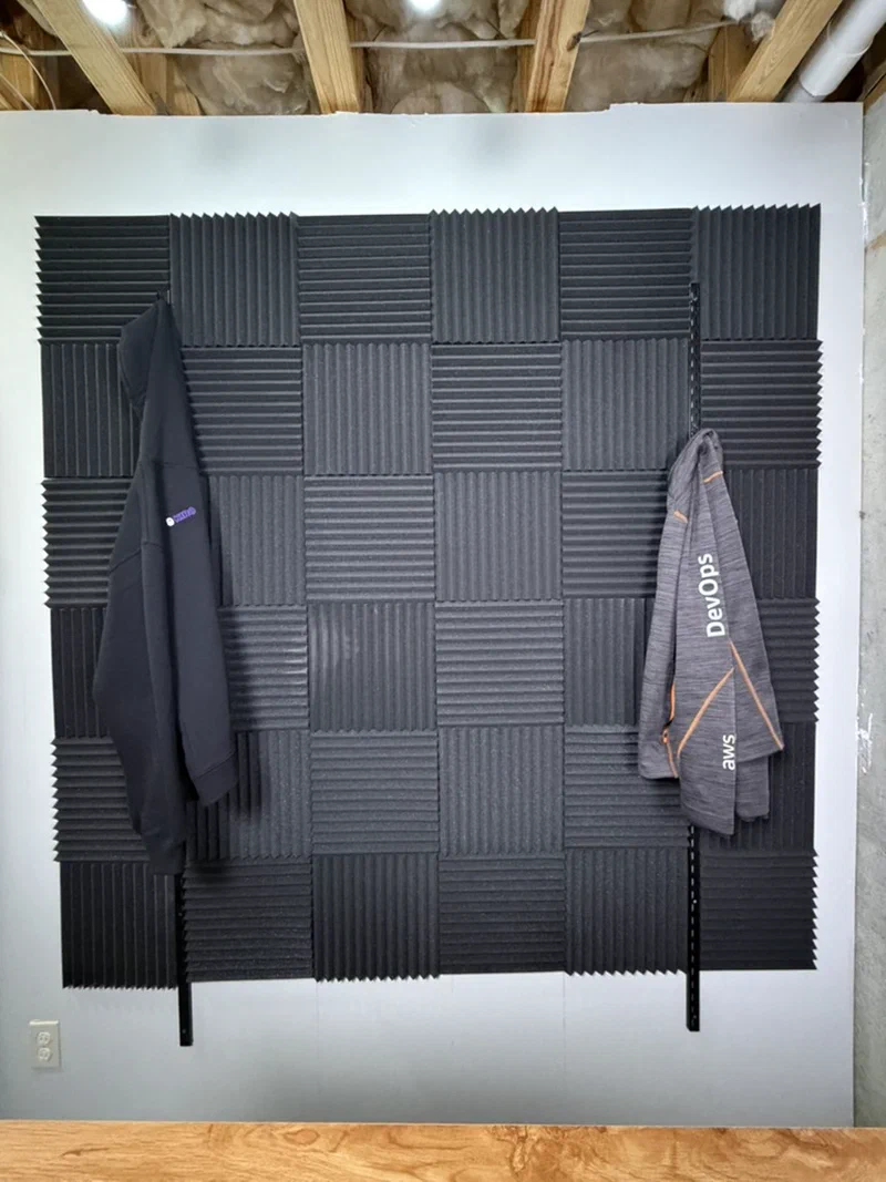 finished wall with AWS and Kiro SWAG