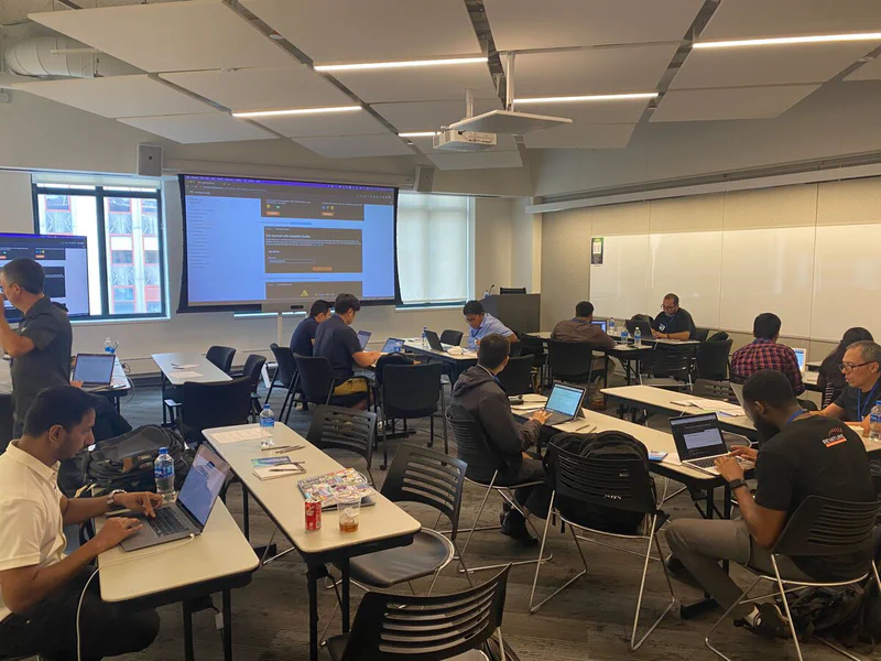 Workshop in progress